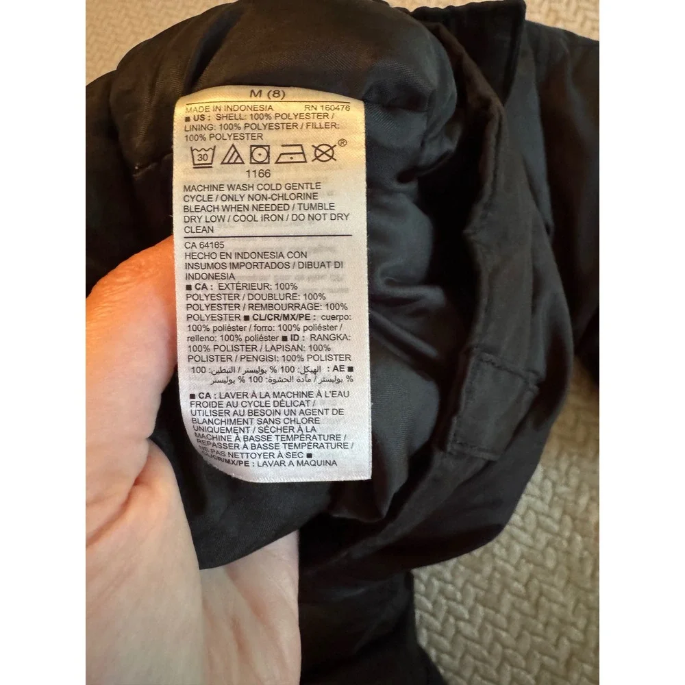 Old Navy Kids Black Insulated‎ Snow Pants Winter Ski Trousers Size M 8
